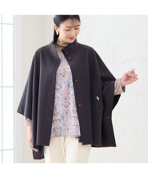 missel / ミゼール その他アウター | 【毎年人気】ハイネックケープジャケット | 詳細1