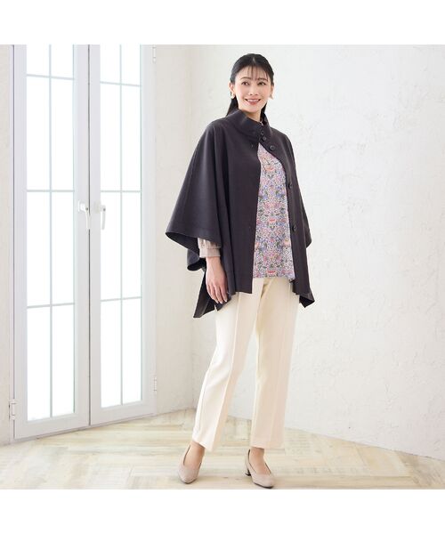 missel / ミゼール その他アウター | 【毎年人気】ハイネックケープジャケット | 詳細2