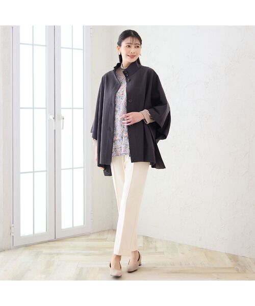 missel / ミゼール その他アウター | 【毎年人気】ハイネックケープジャケット | 詳細4