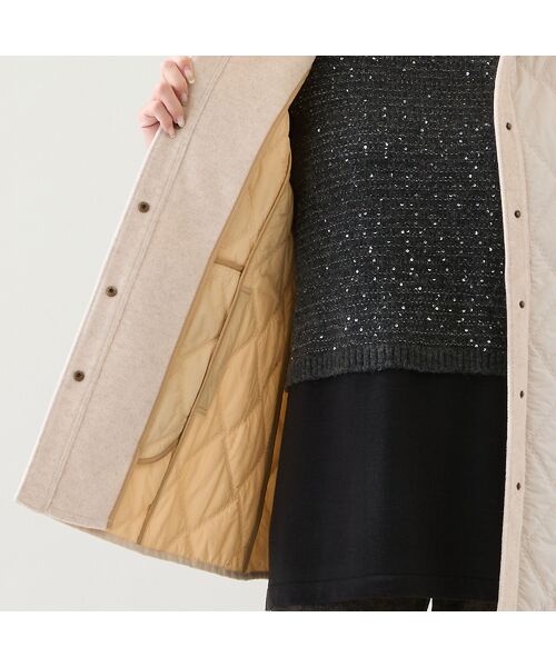 missel / ミゼール その他アウター | 【3L/4Lサイズあり】キルティングコート | 詳細2