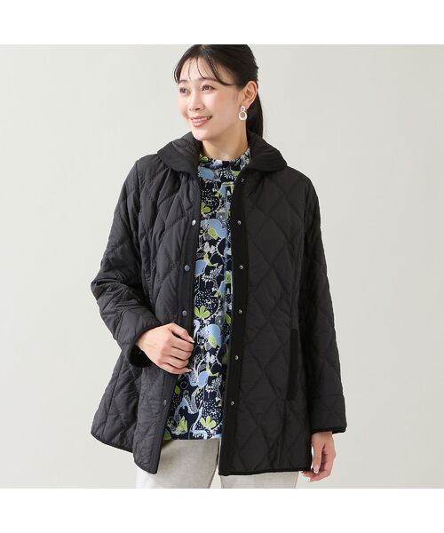 missel/ミゼール 【3L/4Lサイズあり】キルティングコート ブラック 3L missel/ミゼール 【3L/4Lサイズあり】キルティングコート ブラック 3L