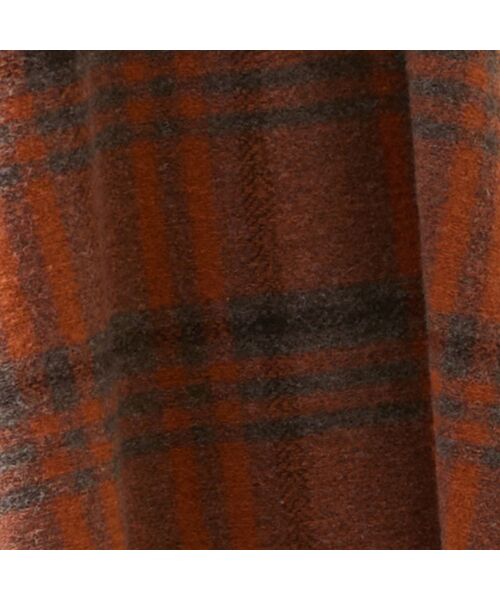 missel / ミゼール その他アウター | 【WEB限定カラーあり】スライバーチェック　ケープジャケット | 詳細10