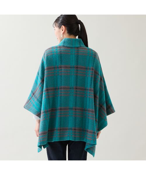 missel / ミゼール その他アウター | 【WEB限定カラーあり】スライバーチェック　ケープジャケット | 詳細11