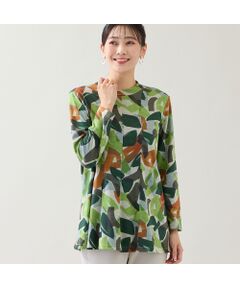 missel / ミゼール カットソー | 【洗える・日本製】ハケタッチプリントカットソー