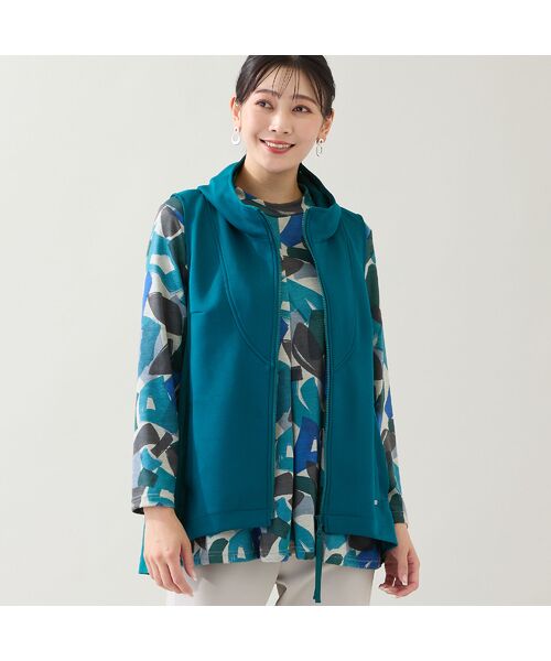 missel / ミゼール カットソー | 【洗える・日本製】ハケタッチプリントカットソー | 詳細11