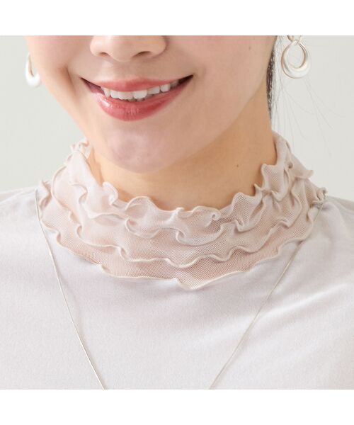 missel / ミゼール カットソー | 【洗える・日本製・3L/4Lサイズあり】シアーベロアカットソー | 詳細2