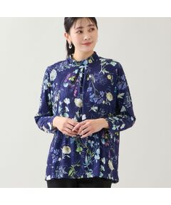 missel / ミゼール カットソー | 【洗える・日本製・3L/4Lサイズあり】ボタニカル柄カットソー