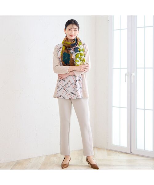 missel / ミゼール カットソー | 【洗える・3L/4Lサイズあり・日本製】ジャカードトップス | 詳細5