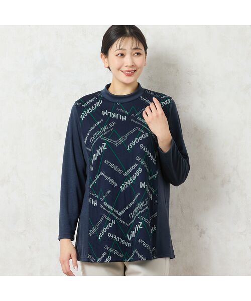 missel / ミゼール カットソー | 【洗える・3L/4Lサイズあり・日本製】ジャカードトップス | 詳細12