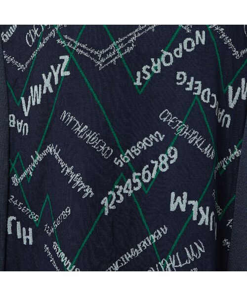 missel / ミゼール カットソー | 【洗える・3L/4Lサイズあり・日本製】ジャカードトップス | 詳細14