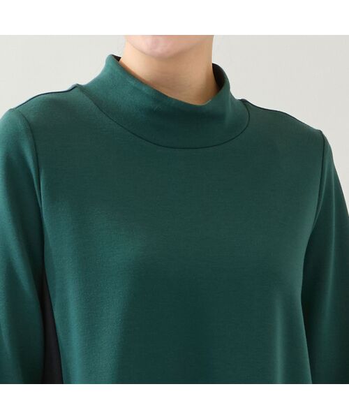 missel / ミゼール カットソー | 【保温性・洗える・3L/4Lサイズあり】バイカラーチュニック | 詳細12