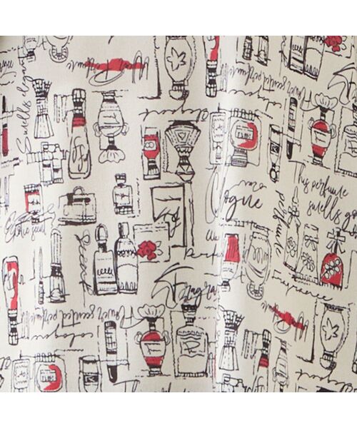 missel / ミゼール カットソー | 【洗える・日本製・3L/4Lサイズあり】コスメ柄カットソー | 詳細3