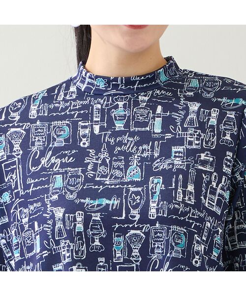 missel / ミゼール カットソー | 【洗える・日本製・3L/4Lサイズあり】コスメ柄カットソー | 詳細10