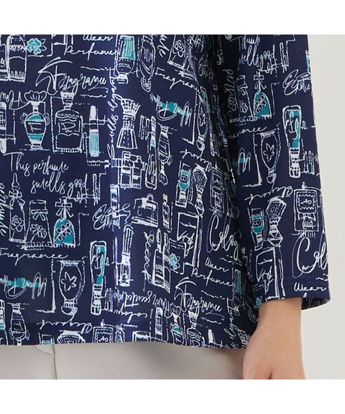 missel / ミゼール カットソー | 【洗える・日本製・3L/4Lサイズあり】コスメ柄カットソー | 詳細11