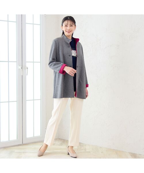 missel / ミゼール カットソー | 【あったか素材・洗える・日本製・3L/4Lサイズあり】Bag刺繍カットソー | 詳細6