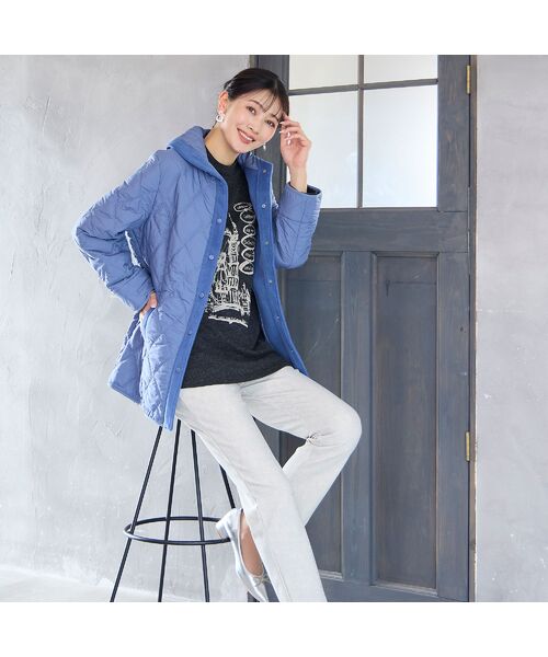 missel / ミゼール カットソー | 【洗える・日本製・3L/4Lサイズあり】時計塔柄カットソー | 詳細15