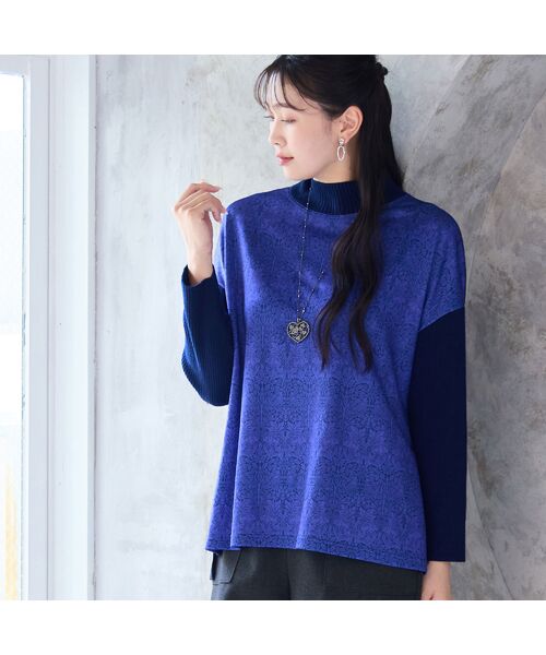 missel/ミゼール V&A 兄弟うさぎ プルオーバー ダークブルー 3L