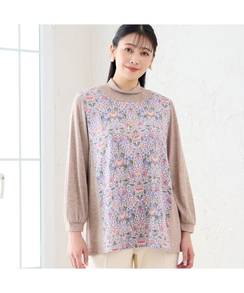 missel / ミゼール カットソー | 【洗える・3L/4Lサイズあり】V&A ロウデン パフスリーブカットソー | 詳細1