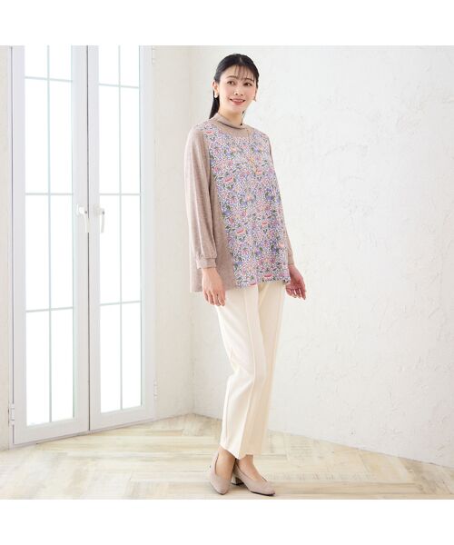 missel / ミゼール カットソー | 【洗える・3L/4Lサイズあり】V&A ロウデン パフスリーブカットソー | 詳細4