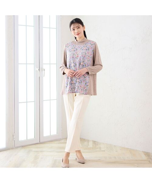 missel / ミゼール カットソー | 【洗える・3L/4Lサイズあり】V&A ロウデン パフスリーブカットソー | 詳細5