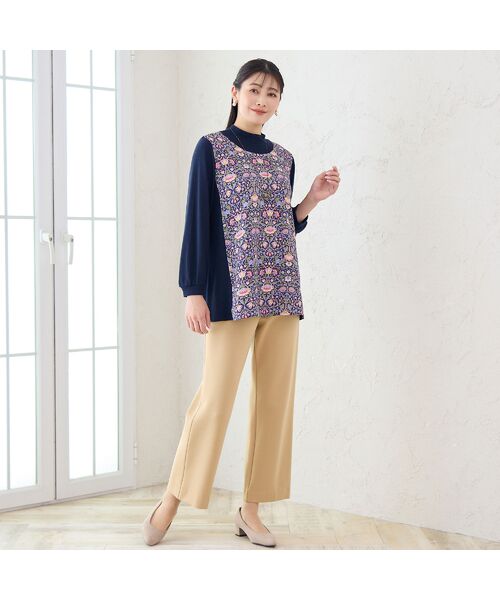 missel / ミゼール カットソー | 【洗える・3L/4Lサイズあり】V&A ロウデン パフスリーブカットソー | 詳細13