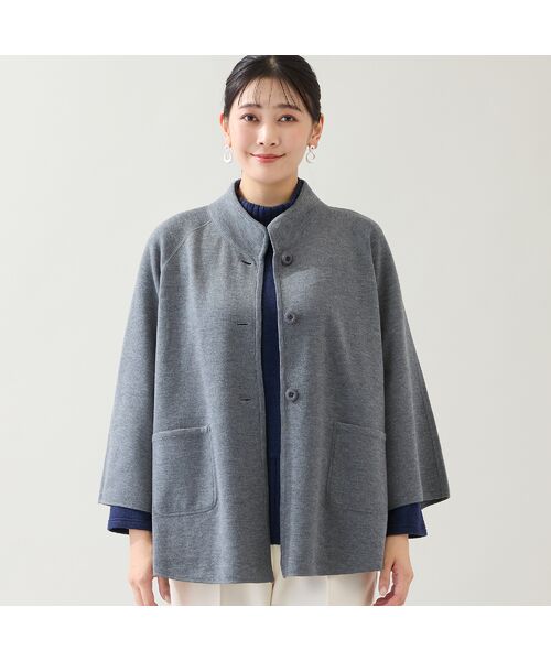 missel / ミゼール カーディガン・ボレロ | 【リバーシブル・WEB限定カラーあり】Aラインニットカーディガン | 詳細7