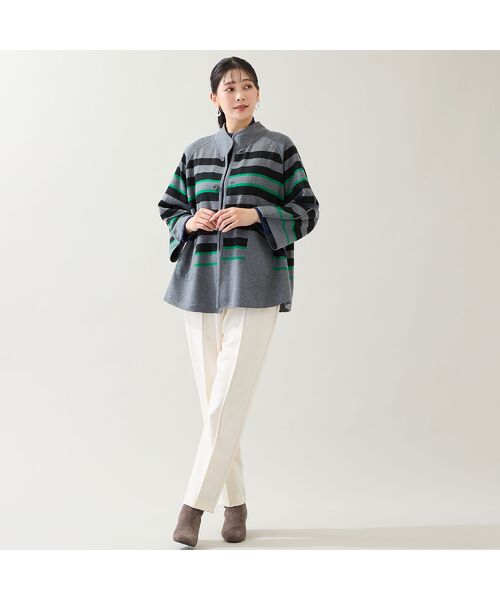 missel / ミゼール カーディガン・ボレロ | 【リバーシブル・WEB限定カラーあり】Aラインニットカーディガン | 詳細11
