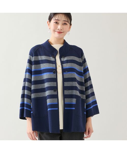 missel / ミゼール カーディガン・ボレロ | 【リバーシブル・WEB限定カラーあり】Aラインニットカーディガン | 詳細15