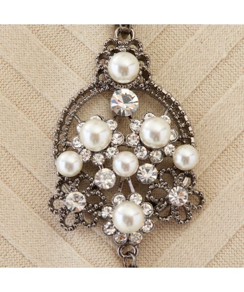 missel / ミゼール ネックレス・ペンダント・チョーカー | 揺れるフラワーパールモチーフネックレス | 詳細3