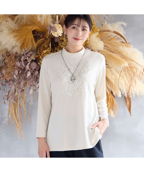 missel / ミゼール ネックレス・ペンダント・チョーカー | 揺れるフラワーパールモチーフネックレス | 詳細6