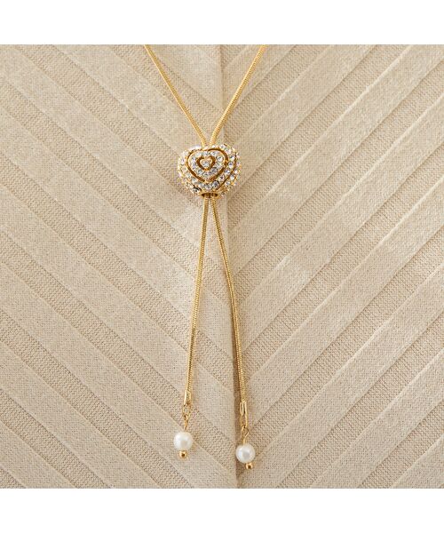 missel / ミゼール ネックレス・ペンダント・チョーカー | miniハート スライダーネックレス | 詳細2