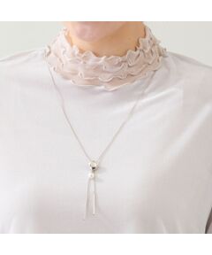 missel / ミゼール ネックレス・ペンダント・チョーカー | miniパールモチーフ スライドネックレス