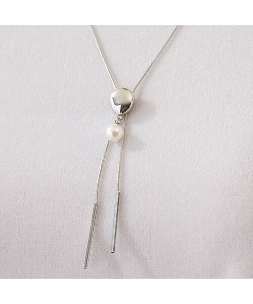 missel / ミゼール ネックレス・ペンダント・チョーカー | miniパールモチーフ スライドネックレス | 詳細4
