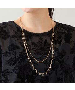 missel / ミゼール ネックレス・ペンダント・チョーカー | 【日本製】2連チェーンネックレス