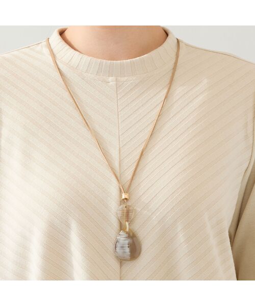 missel / ミゼール ネックレス・ペンダント・チョーカー | 水牛 ドロップネックレス | 詳細6