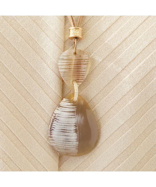 missel / ミゼール ネックレス・ペンダント・チョーカー | 水牛 ドロップネックレス | 詳細7