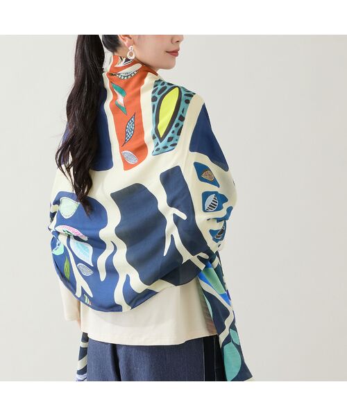 missel / ミゼール マフラー・ショール・スヌード・ストール | 【WEB限定アイテム・イタリア製】Colorful Forestストール | 詳細3