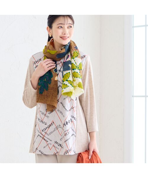 missel / ミゼール マフラー・ショール・スヌード・ストール | 【一部店舗・WEB限定アイテム】インド刺繍ストール | 詳細3