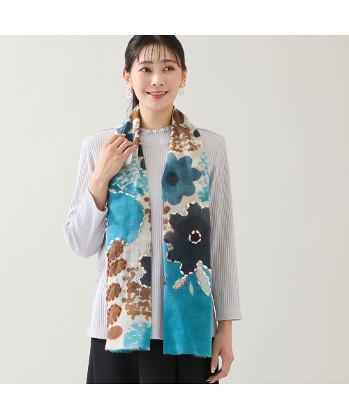 missel / ミゼール マフラー・ショール・スヌード・ストール | 【一部店舗・WEB限定アイテム】インド刺繍ストール | 詳細12