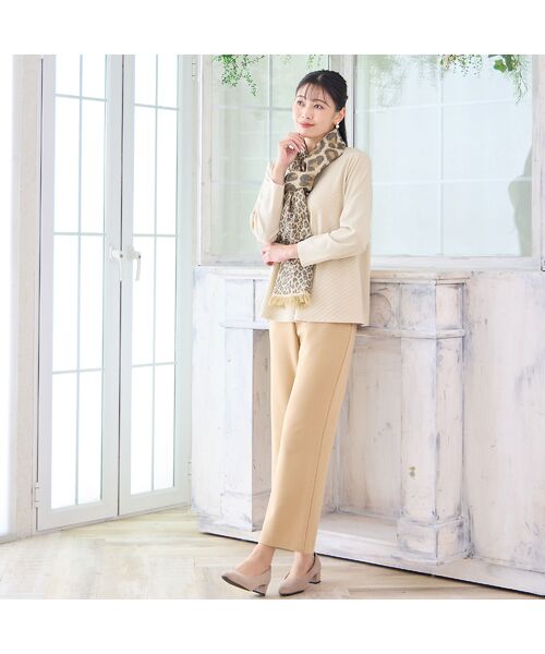 missel / ミゼール マフラー・ショール・スヌード・ストール | 【洗える・一部店舗・WEB限定・フランス製】レオパードマフラー | 詳細4