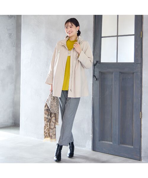 missel / ミゼール マフラー・ショール・スヌード・ストール | 【洗える・一部店舗・WEB限定・フランス製】レオパードマフラー | 詳細8