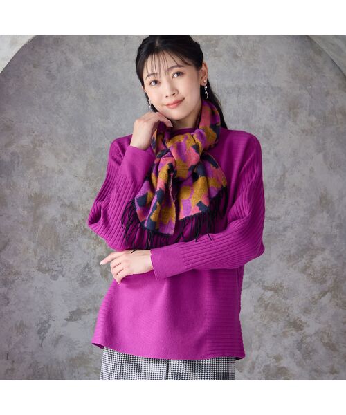 missel / ミゼール マフラー・ショール・スヌード・ストール | 【洗える・一部店舗・WEB限定・フランス製】cat silhouetteストール | 詳細2