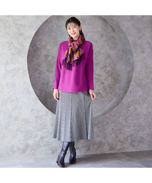 missel / ミゼール マフラー・ショール・スヌード・ストール | 【洗える・一部店舗・WEB限定・フランス製】cat silhouetteストール | 詳細3