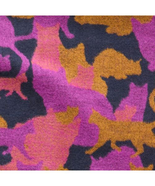 missel / ミゼール マフラー・ショール・スヌード・ストール | 【洗える・一部店舗・WEB限定・フランス製】cat silhouetteストール | 詳細7