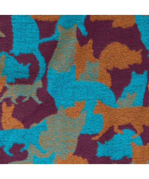 missel / ミゼール マフラー・ショール・スヌード・ストール | 【洗える・一部店舗・WEB限定・フランス製】cat silhouetteストール | 詳細15