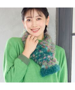 missel / ミゼール マフラー・ショール・スヌード・ストール | 【一部店舗・WEB限定・イタリア製・リバーシブル】カスリニットマフラー