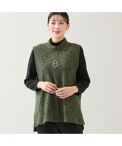 missel / ミゼール ベスト | 【一部店舗・WEB限定】ジグザグドットベスト