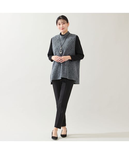 missel / ミゼール ベスト | 【一部店舗・WEB限定】ジグザグドットベスト | 詳細5