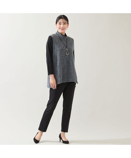 missel / ミゼール ベスト | 【一部店舗・WEB限定】ジグザグドットベスト | 詳細6