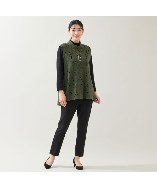 missel / ミゼール ベスト | 【一部店舗・WEB限定】ジグザグドットベスト | 詳細10